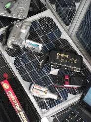Заряд от солнечной батареи